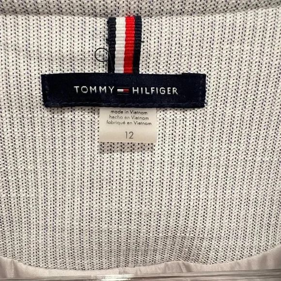 Tommy Hilfiger Blazer Navy and White Pinstripe - Picture 2 of 16